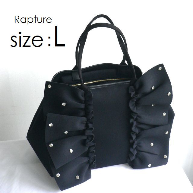 【Rapture ラプチャー】御徒面子 ダイバー原料品 ネオプレン ネイプルズ ラッフル トートバッグ L大きさ 結晶～版TT288CRL 黒いこと 米国海軍 ベージュ
