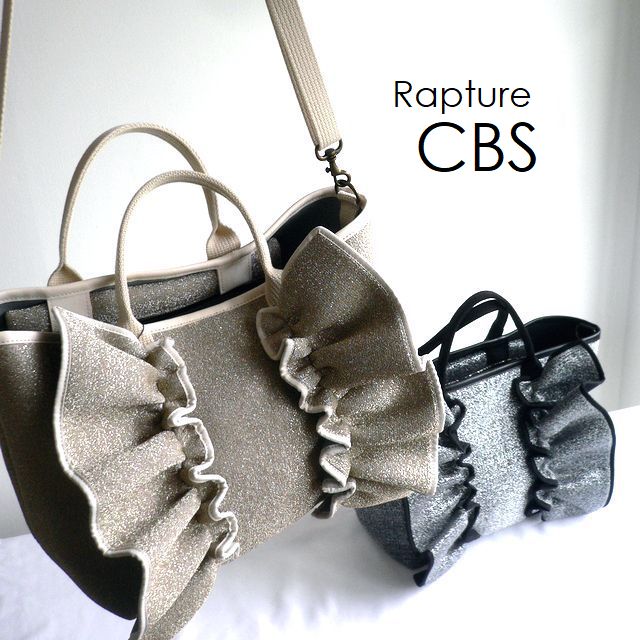 【Rapture ラプチャー】御徒面子 ダイバー原料品 ネオプレン ネイプルズ ラッフル トート メタリック-CBS大きさ TT288MTCBS ゴールド しろがね色 米国海軍 黒いこと サクラ色