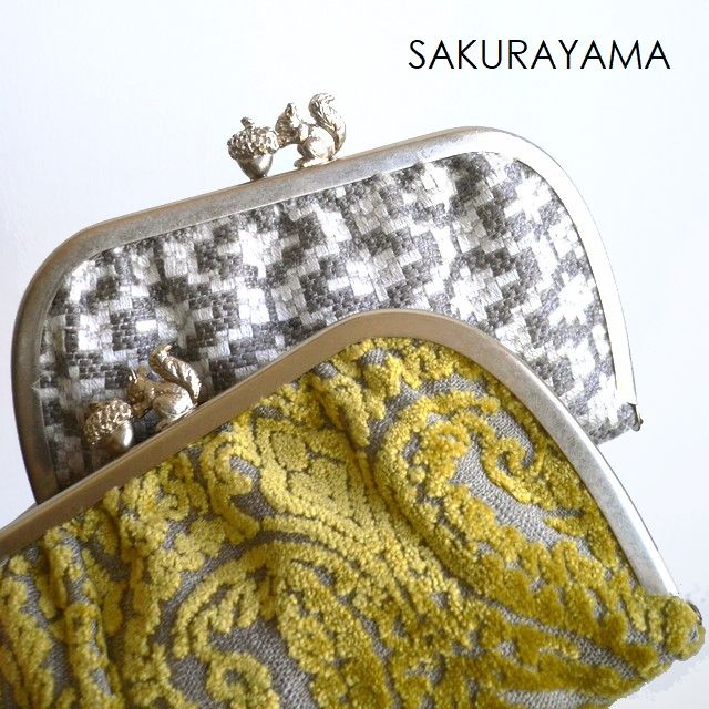 新品未使用 SAKURAYAMA 財布 鳥の声音 ウォレット がま口 鳥 トリ 楽天市場】SAKURAYAMA サクラヤマ 折り財布 ミドル がま口 W161a リス