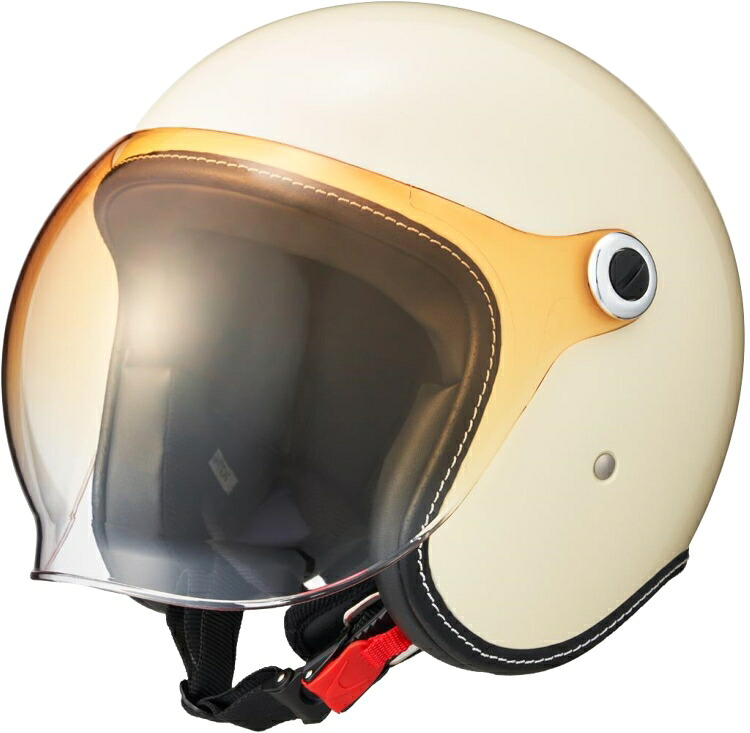 マルシン工業 BUBBLE RIDER MEN バブルライダー ジェットヘルメット MCJ6 アイボリー 全排気量対応