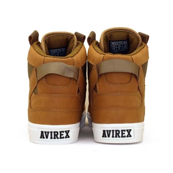 セットアップ バイカーシューズ アビレックス AV2278 NUBUCK GOLD AVIREX ディクティター DICTATOR バイク用品