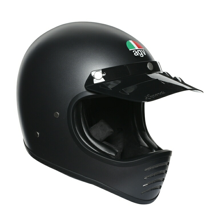 AGV X101 001-MATT BLACK オフロード フルフェイスヘルメット アジアンフィット 高級ブランド