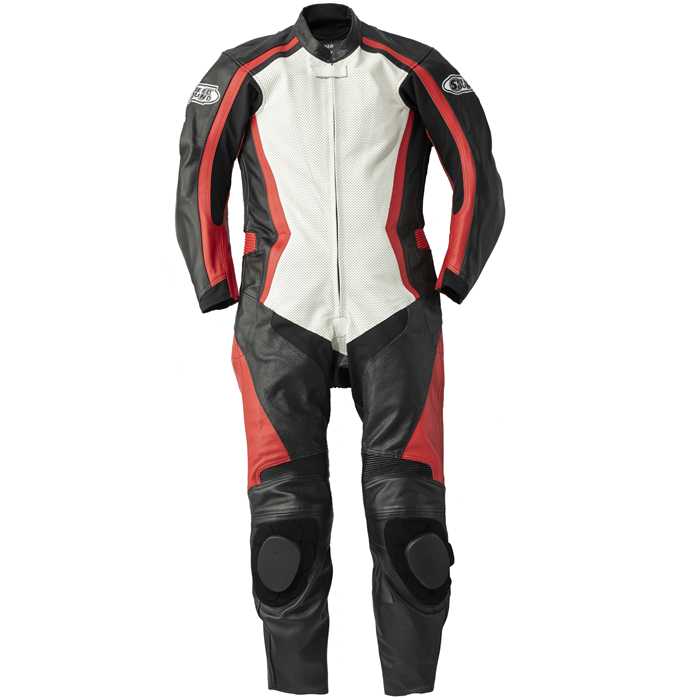speed of sound レザー バイクツナギ 黒白 Lサイズ SPEED OF SOUND レーシングスーツ 革ツナギ バイク用 - メルカリ