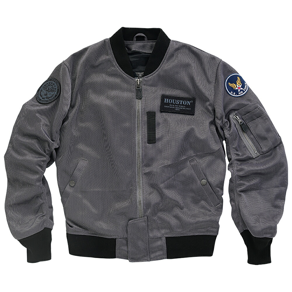 HOUSTON MA-1 メッシュジャケット 楽天市場】20%OFF☆23,650円→18,920円☆ヒューストン HTVA