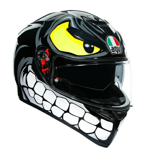 agv k-3 sv ブラック フルフェイス ヘルメット インナーシールド 特別