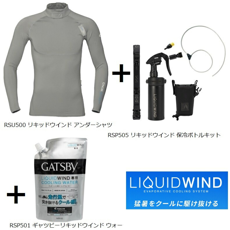LIQUIDWIND リキッドウインド Mサイズセット 楽天市場】【すぐに使える】RSタイチ 新型(電動) リキッド