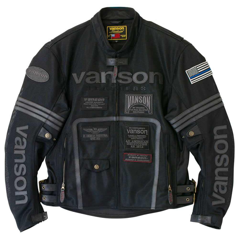 Vanson Leathers ジャンパー ブラック SUPREME X VANSON LEATHERS】HOODED WORK JACKET BLACK 24FW
