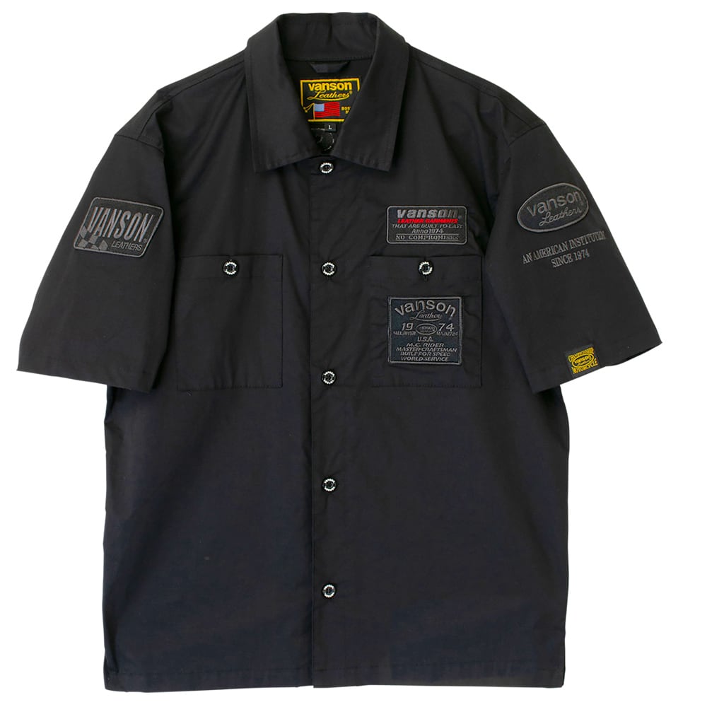楽天市場】【在庫あり 即納】 VANSON バンソン ワークシャツ