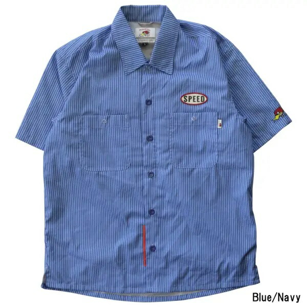 【在庫あり 即納】 クレイスミス CSY-5054 muscle DUTY シャツジャケット BlueNavy パッド装備 CLAY SMITH ブルー