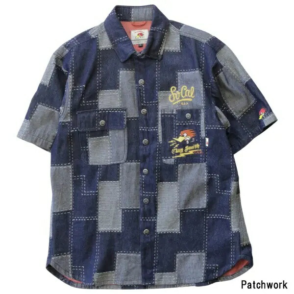 【在庫あり 即納】クレイスミス lumberjack シャツジャケット CSY-5055 Patchwork パッド付 CLAY SMITH パッチワーク