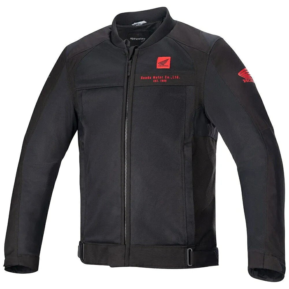 【在庫あり 即納】Alpinestars アルパインスターズ HONDA LUC V2 AIR JACKET 13 BLACK RED ホンダ ルック V2 エアージャケット｜ライダーズプラザアクト店