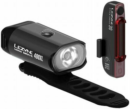 レザイン ミニ ＆ スティック ドライブ ペア（ブラック）LEZYNE MINI & STICK DRIVE PAIR フロント テール ライトセット