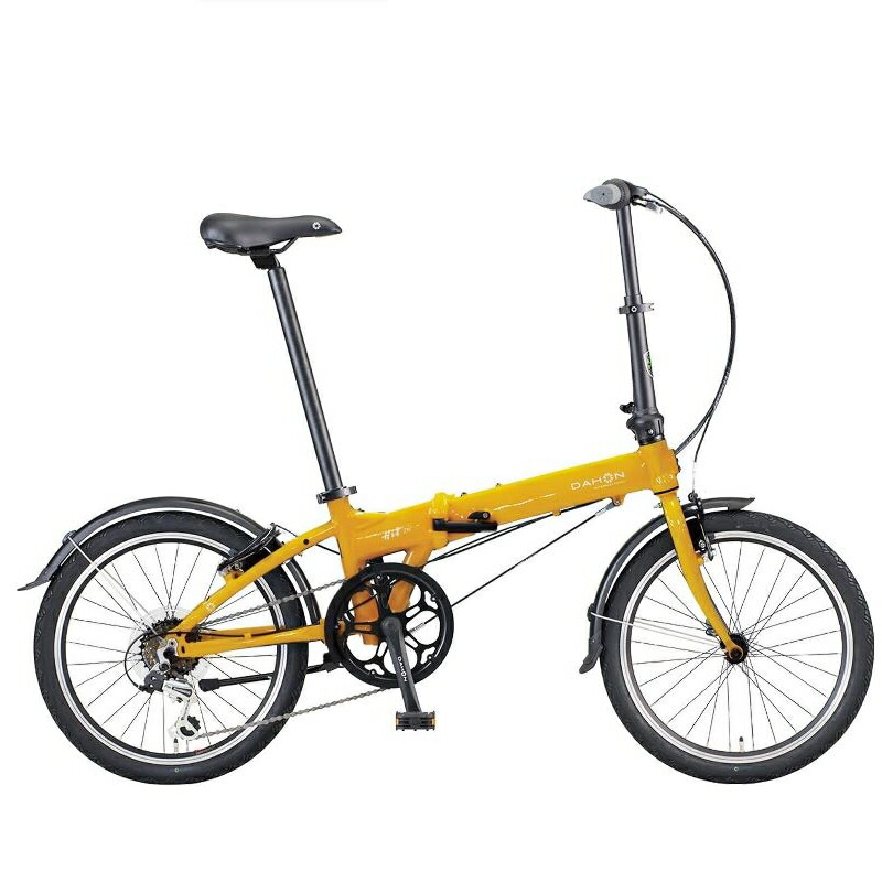 DAHON INTERNATIONAL ダホンインターナショナル HIT D6 / 殴りつけるD6フォールディングバイク 20in 軽銀ひな形 6段変速 / Harvest Orange