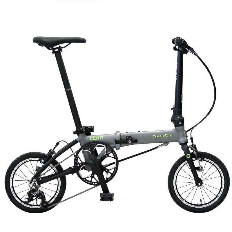 DAHON INTERNATIONAL ダホンインターナショナル tbm / ティービーエム フォールディングバイク 14in 軽銀ひな形 飾りつけ3段 / Smoke Gray