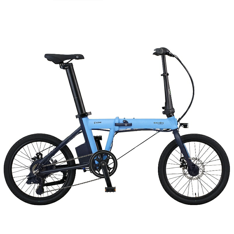 DAHON INTERNATIONAL ダホンインターナショナル K-ONE / ケーワン E-BIKEフォールディングバイク 20in 軽銀ひな形 7段変速 / Sky