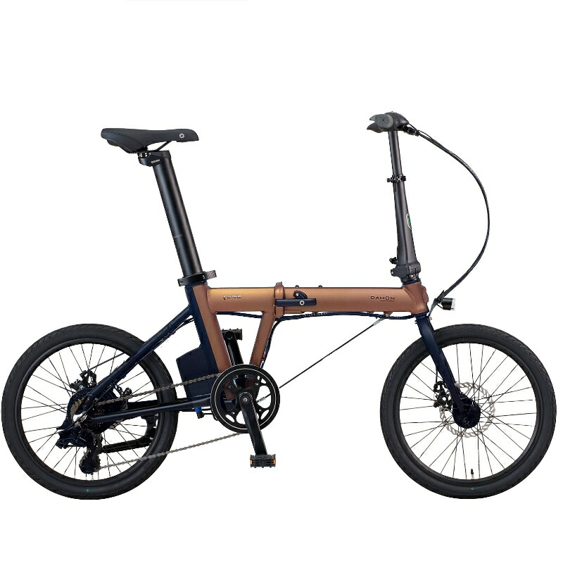 DAHON INTERNATIONAL ダホンインターナショナル K-ONE / ケーワン E-BIKEフォールディングバイク 20in 軽銀ひな形 7段変速 / bronze