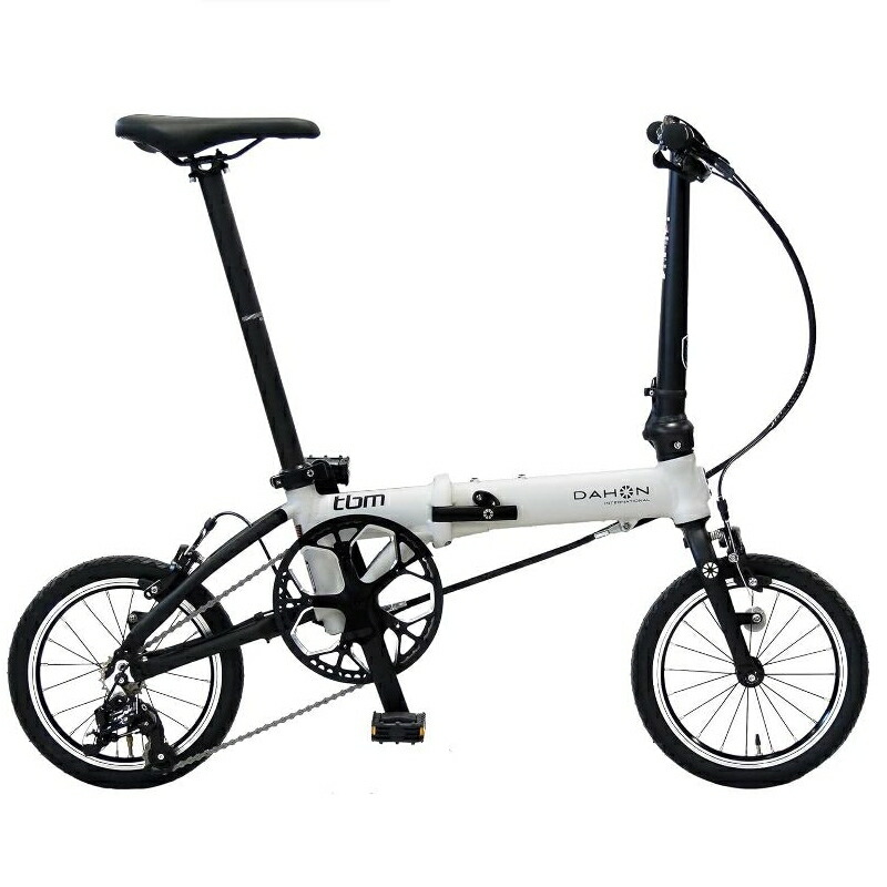 DAHON INTERNATIONAL ダホンインターナショナル tbm / ティービーエム フォールディングバイク 14in 軽銀ひな形 飾りつけ3段 / Misty White