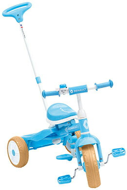 特別オファー トライサイクル フェルト 子供用自転車 ルノー ブルー ビアンキ Tricycle Renault Ruteway 幼児用自転車 三輪車 ａｄサイクル店 カジトリ機構の手押し棒でしっかりサポートできます