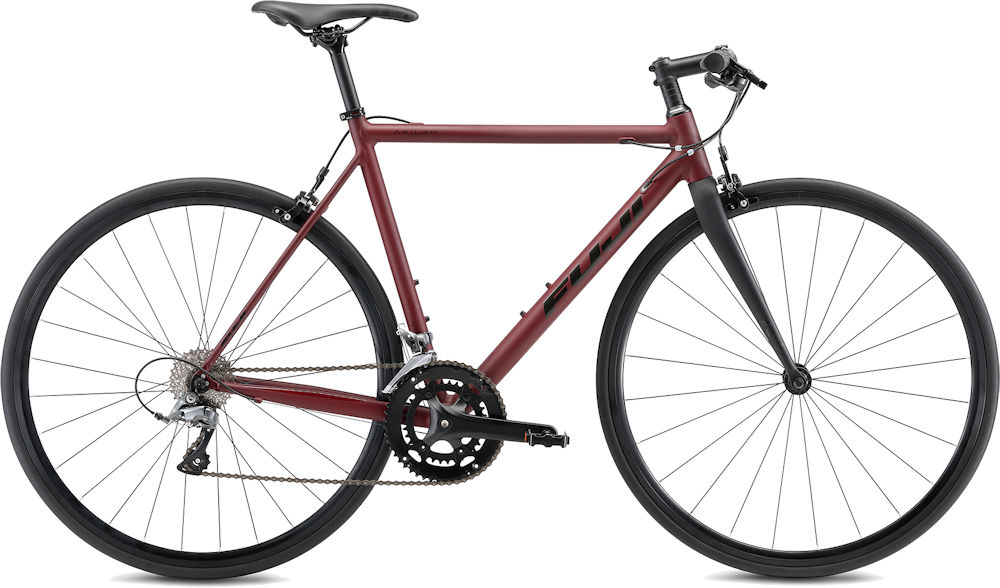 FUJI AKILAH (マットレッド) 2026 フジ アキラ フラットロードバイク Matte Red｜ＡＤサイクル店