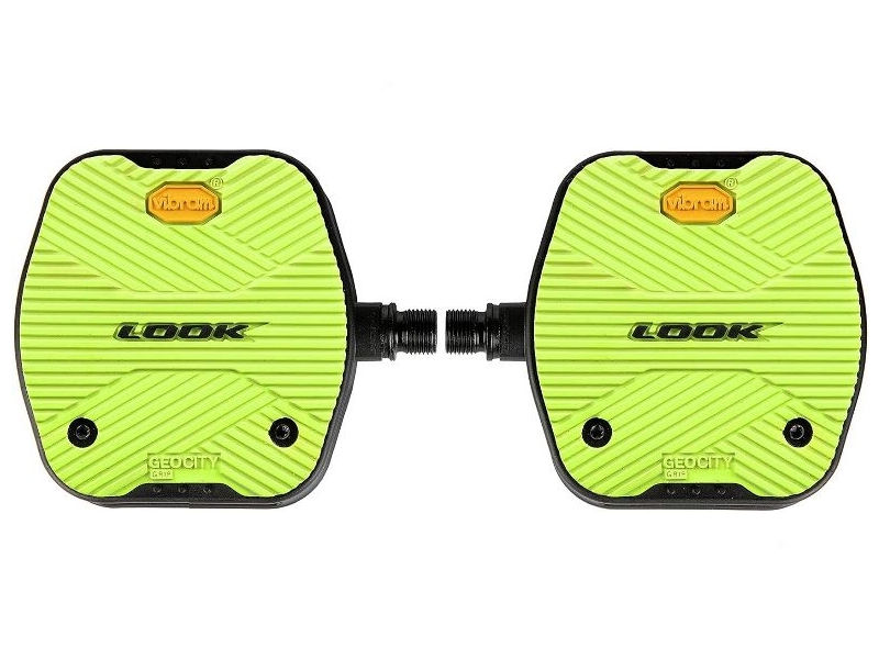 LOOK GEO CITY GRIP PEDAL (ライム) ルック ゲオ シティ グリップ ペダル フラットペダル｜ＡＤサイクル店