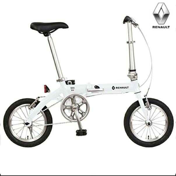 折り畳み自転車 ジーティー 入園入学祝い Renault Light8 新品即決 14インチ Pearl Izumi Al折りたたみバイク ホワイト ルノー ａｄサイクル店14インチ超軽量フォールディングバイク