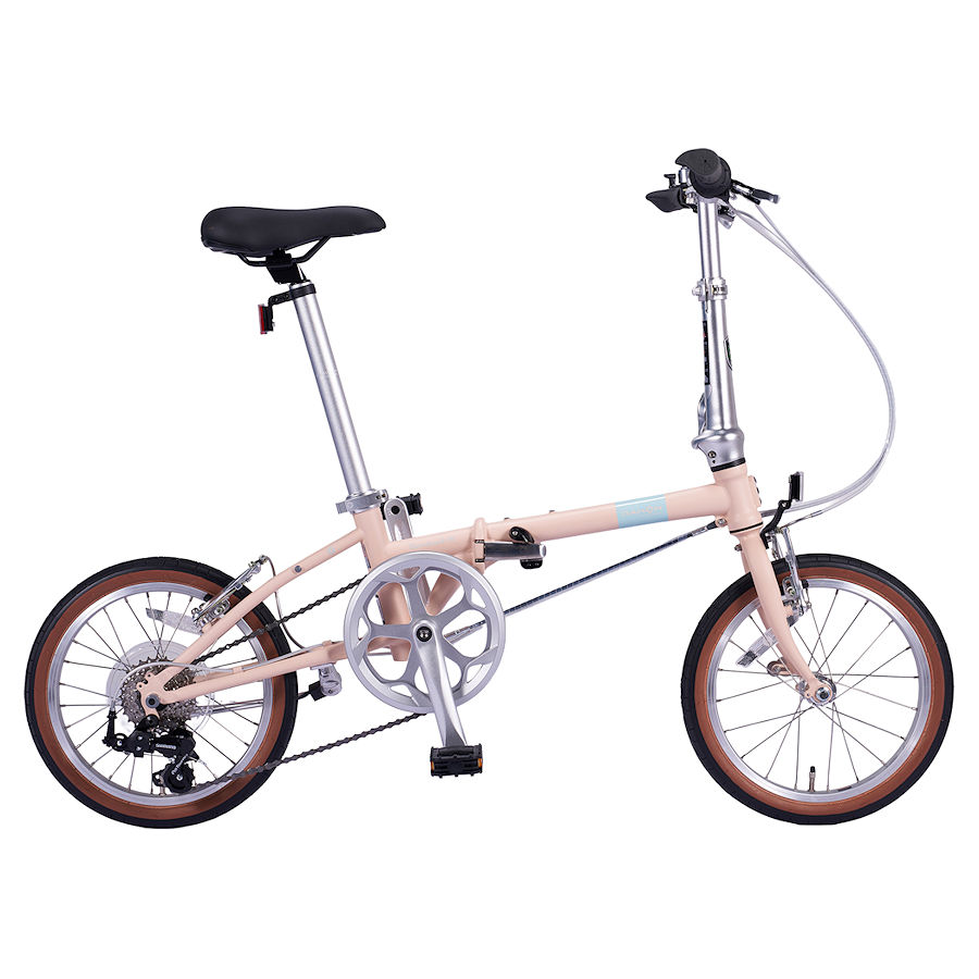 DAHON INTERNATIONAL Boardwalk16 D7（サクラ色パフ）ダホン 国際的 ゲーム盤ウォーク 16 D7 折りたたみ 16in