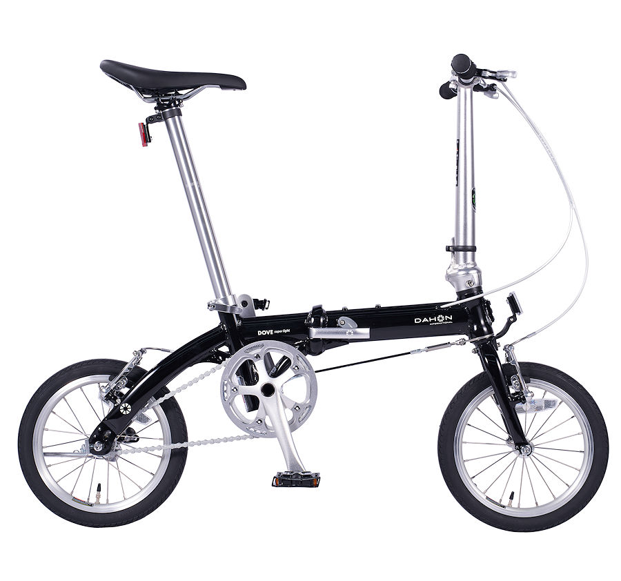 DAHON INTERNATIONAL Dove super light（電話を掛ける黒いこと）ダホン 国際的 ダブスーパーライト 折りたたみ 14in