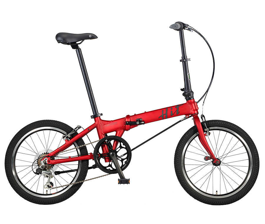 DAHON INTERNATIONAL Hit Limited Edition（バーガンディ）/ ダホン 世界的 殴り付ける リミテッド ～版 折りたたみ 20in 6段変速