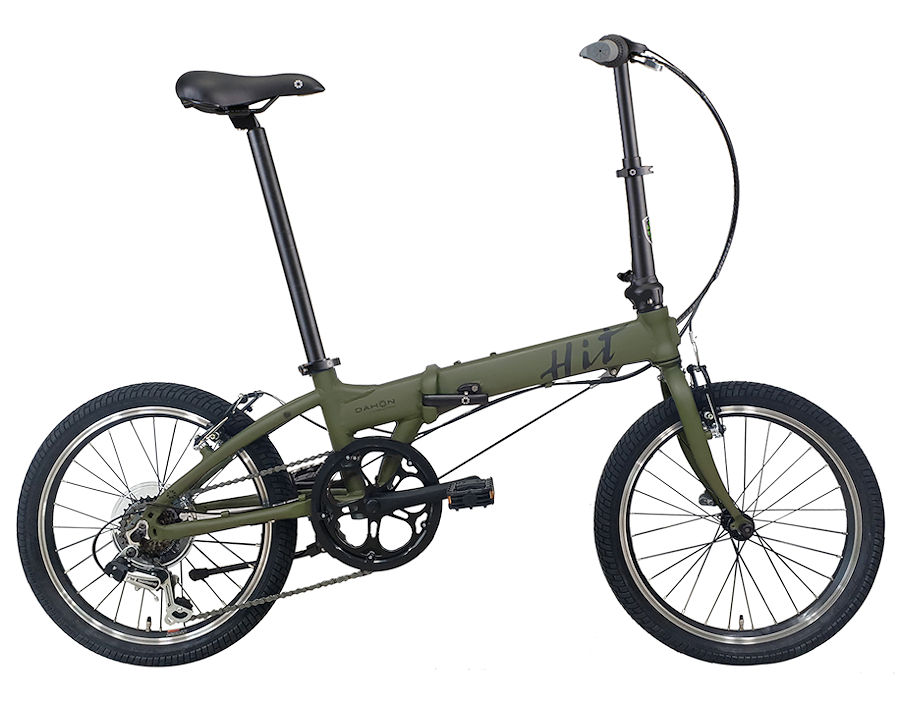 DAHON INTERNATIONAL Hit Limited Edition（引っ敷きカーキ）/ ダホン 世界的 殴り付ける リミテッド ～版 折りたたみ 20in 6段変速