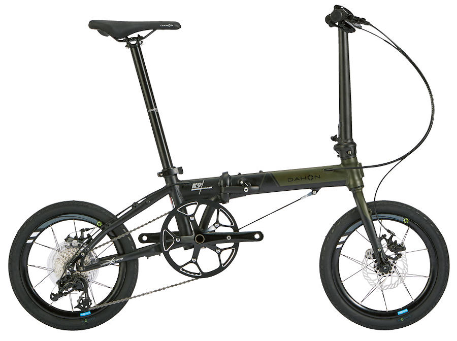 DAHON K9X (オリーブ黒いこと) 2026 ダホン K9X 折りたたみ銀輪 16in フォールディングバイク