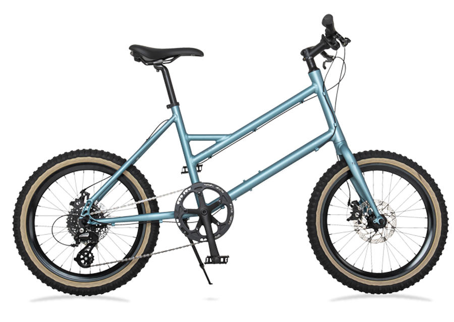 RITEWAY GLACIER BLOCK ともし火通い路 グレイシア 立ちはだかる (マットスチールブルーメタリック) 2026 ミニベロ 小みち銀輪