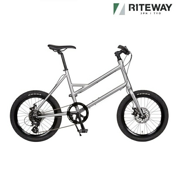 RITEWAY GLACIER ともし火通い路 グレイシア (つや消し薄墨色) 2026 ミニベロ 小みち銀輪