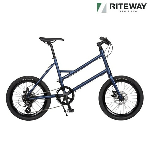 RITEWAY GLACIER ともし火通い路 グレイシア (マットネイビー) 2026 ミニベロ 小みち銀輪
