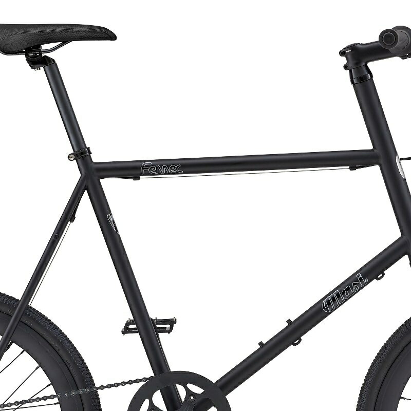ミニベロ 8スピード ダホン バイク Masi Gios Fennec 8 Speed M Black Ruteway マジィ フェネック Minivelo バイク ａｄサイクル店こだわりのミニベロバイク
