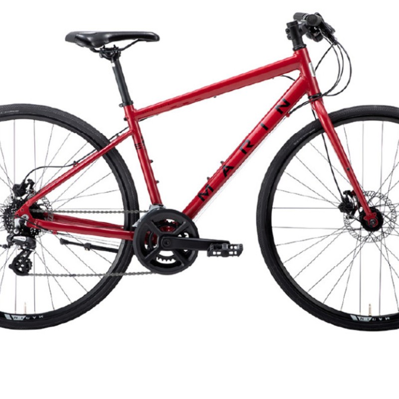 正規激安 Marin マリンバイク クロスバイク コルトマデラ ディスク Se Gloss Red 21 Marin Bike Corte Madera Disc Se アルミクロスバイク 人気ブランド Maccamotor Com