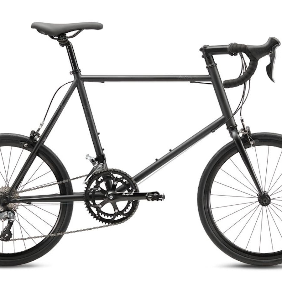 FUJI HELION R (つや消し黒いこと) 2026 フジ ヘリオン アール ミニベロ 落っこちる赤ちょうちん Matte Black