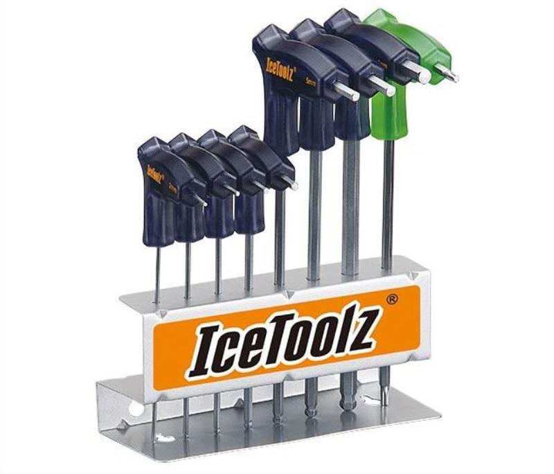 物の具 IceToolz (内燃機関物の具) 7M85 T型ツインヘッドレンチセット (152-10065)