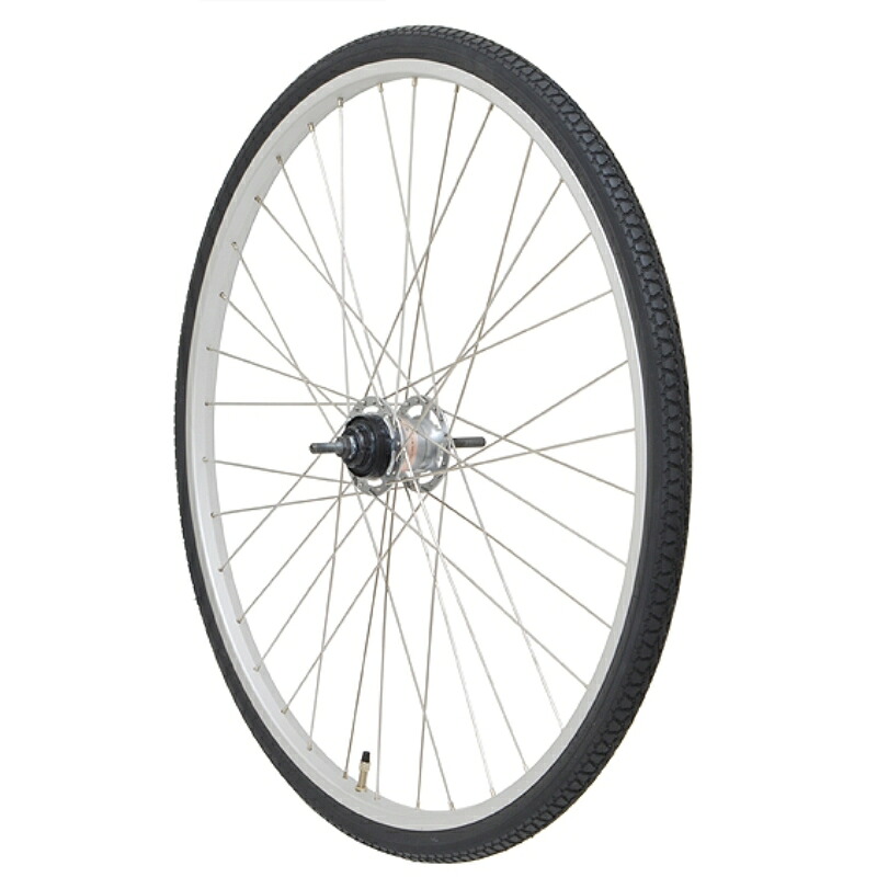 GRK RW-3S27AL-R 内装3Sアルミ後ホイール ローラーブレーキ用（タイヤ・チューブ付） 27インチ (403-20291)｜ＡＤサイクル店 13,315円