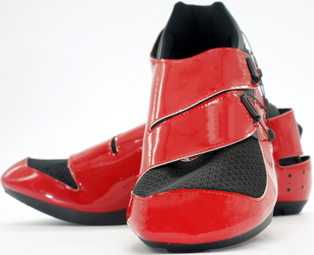 リンタマン A-1 ロード ナイロン (グロスレッド) LINTAMAN A-1 Road Nylon Gloss Red サイクル ビンディング シューズ