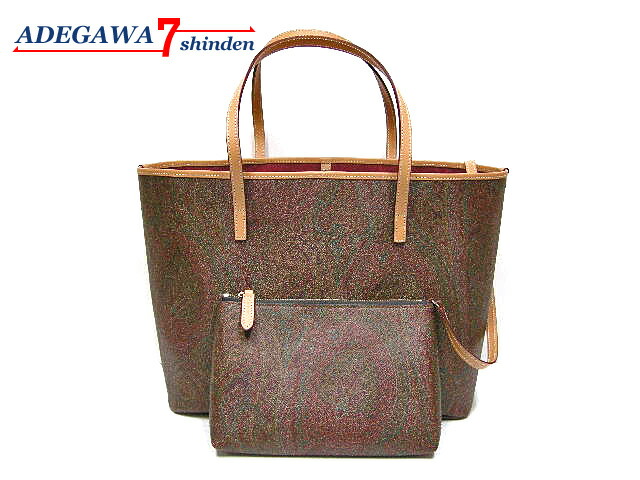 楽天市場】ETRO エトロ ペイズリー×バンダナ トートバッグ 1N899 2929