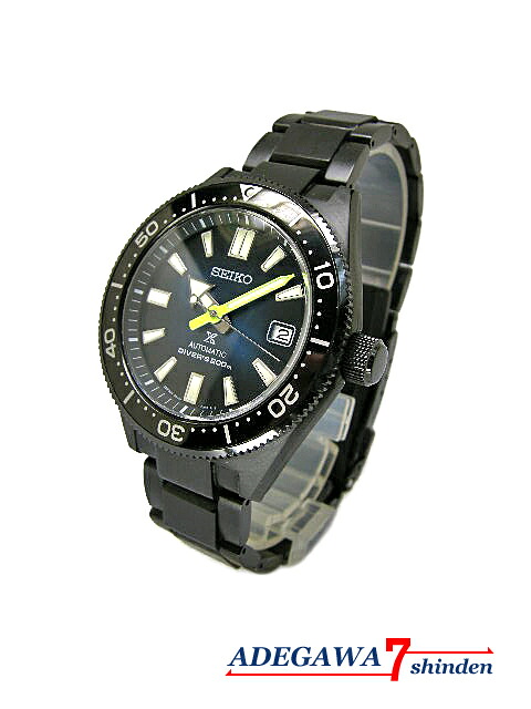 セイコー（SEIKO）★プロスペックス・ダイバースキューバ・メカニカル・SS・ブラック・ブルーグラデーション・自動巻（手巻付）・SBDC085・6R15-05C0★メンズ ■アデ川質店 新田店■【質屋出店】【中古】