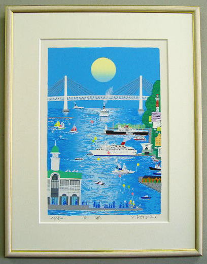 楽天市場】吉岡浩太郎・花火横浜（版画・絵画） : 絵画生活
