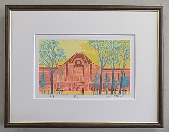 楽天市場】【30角サイズ】特価4,500円吉岡浩太郎版画・貴重な
