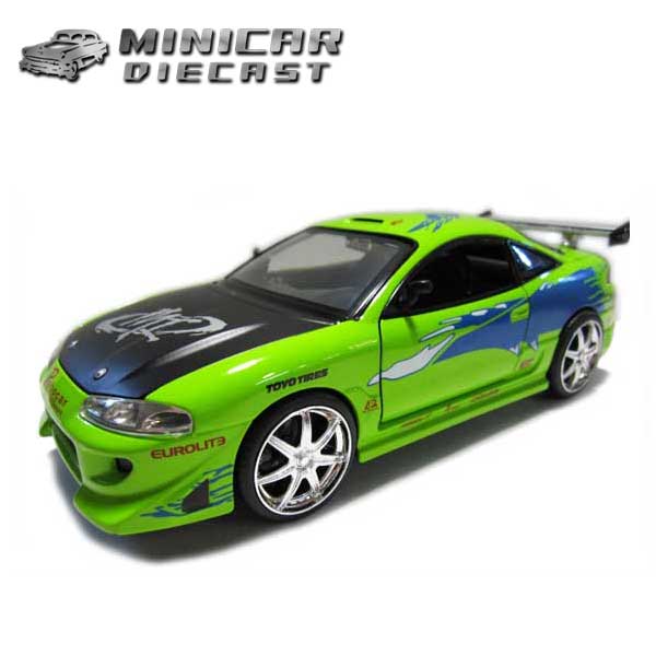 楽天市場 1 24 ワイルドスピード ミニカー 箱入り Brian S Mitsubishi Eclipse ライムグリーン 三菱 エクリプス ミツビシ アメ車 Fast Furious ワイルド スピード ブライアン ダイキャスト ワイスピ アメリカ雑貨とミニカーのアイカム