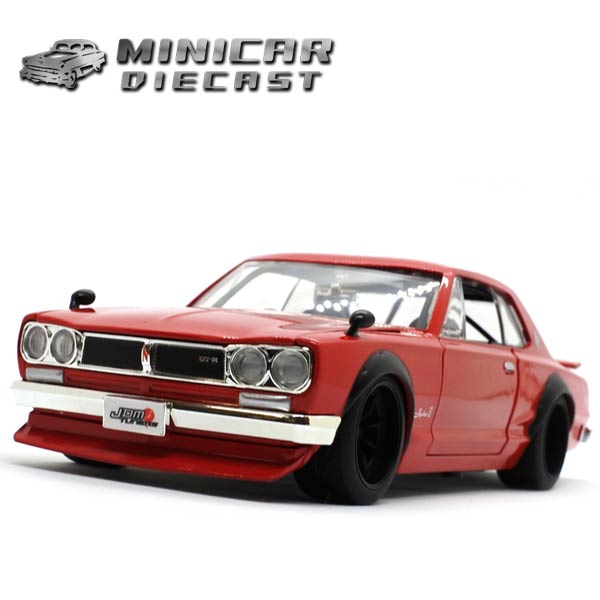 楽天市場 ミニカー 1 24 箱入り 1971 Nissan Skyline Gt R レッド スカイライン ハコスカ 71 日産 ニッサン 旧車 Jada Toys アメリカ雑貨とミニカーのアイカム