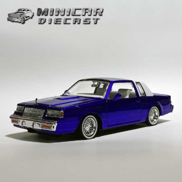 【楽天市場】1/24 箱入り ミニカー 1987 BUICK REGAL GET LOW 