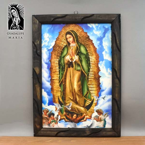 GUADALUPE 壁掛け マリア アートパネル アートボード グアダルーペマリア キャンバス