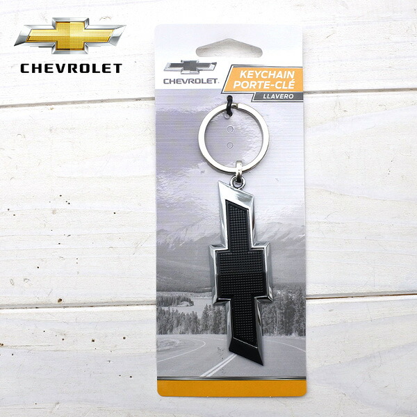 楽天市場】CHEVROLET シボレー キーホルダー ボウタイ メタル