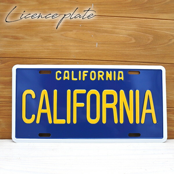 楽天市場】海外直輸入USED品 カリフォルニア ナンバープレート