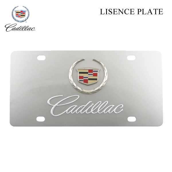 楽天市場 送料込み 05 Cadillac 3dデザインナンバープレートusサイズ キャデラックライセンスプレート License Plate アメリカ直輸入車内インテリアにも アメリカ雑貨とミニカーのアイカム